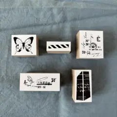 【新品未使用】　バラ売り可　ヨハク　スタンプセット　はんこ