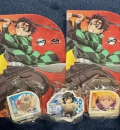 くら寿司 鬼滅の刃コラボ 我妻善逸＆嘴平伊之助 消しゴム＆ラバーチャームセット