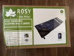 【ロゴス】　ROSY ウォッシャブルシュラフ.5(ネイビー) 寝袋