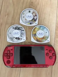 SONY PSP3000 レッド