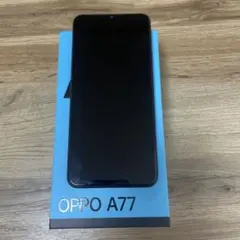 OPPO A77 ブラック　シムフリー
