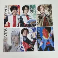 ウルトラマンポストカード8弾 ケンゴ アキト イグニス ユザレ ヒマリ マルゥル