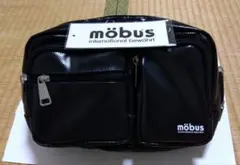 【美品】möbus ボディバッグ 黒 ポリエステル