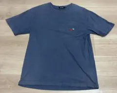 XLARGE 胸ポケット刺繍 グラフィック Tシャツ Lサイズ