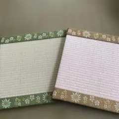 花柄の置き畳 2枚セット