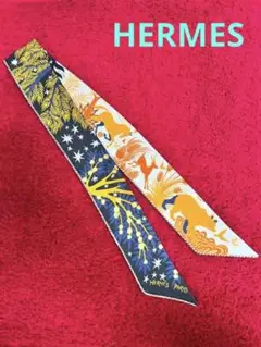 最終 HERMESエルメス新品タグ付き ツイリー”オルフェウスの魅力に誘われて”