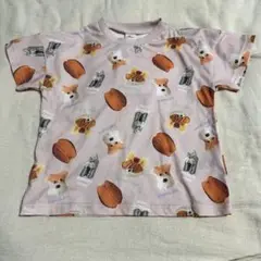 しまむら　メゾンテリア　Tシャツ　100cm ピンク