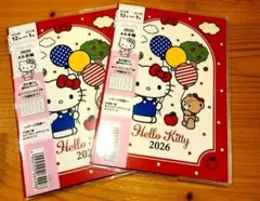 セリア　スケジュール手帳　HELLO KITTY　キティちゃん
