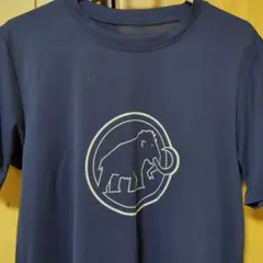 MAMMUT マムート Tシャツ M 紺
