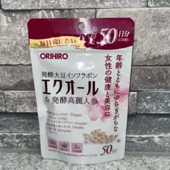 オリヒロ エクオール & 発酵高麗人参 大豆イソフラボン 150粒 50日分
