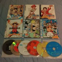 在庫整理大特価　DVD ワンピース　６枚(８月１８日まで)