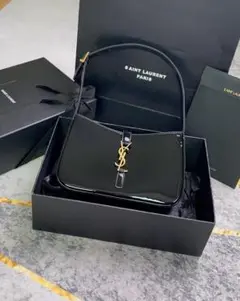 SAINT LAURENT ブラック ショルダーバッグ
