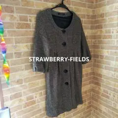 STRAWBERRY-FIELDS ストロベリーフィールズ 可愛いあったかコート