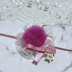 ヘッドドレス　チェリースター　さくらんぼ　ぬい服
