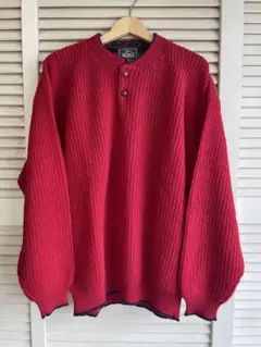 Woolrich 2BUTTON WOOL KNIT SWEATER