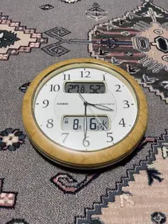 【美品】CASIO カシオ 電波時計 ITM-720NJ 壁掛け時計