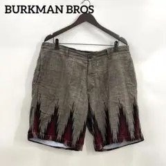 BURKMAN BROS  バークマンブラザーズ　ハーフパンツ　36　エスニック