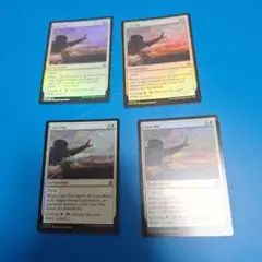 MTG　排斥 foil 4枚セット
