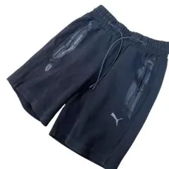 Puma プーマ ショートパンツ S 黒 カジュアル メンズ 紐付き