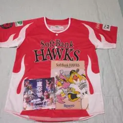 SoftBank Hawks ユニフォーム Lサイズ レッド　鷹祭　ソフトバンク