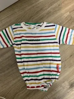 CONVERSE ストライプロンパース 70cm