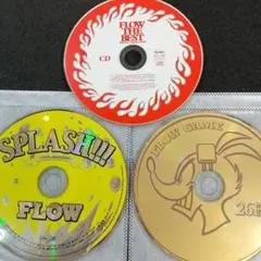 FLOW CDアルバム3枚セット ディスクのみ 「FLOW THE BEST」他