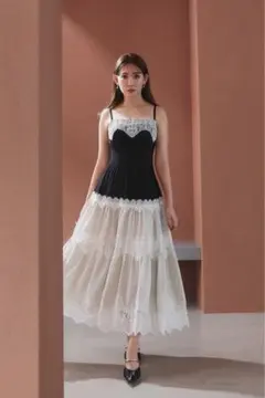 ☆herlipto☆ Isa Tiered Lace Cami Dress