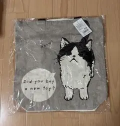 ミントイン　猫 トートバッグ まめはち