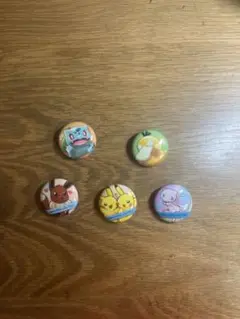 ポケモン　缶バッジセット