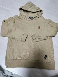 POLO ベージュ フード付きパーカー 120cm