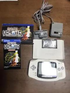 任天堂ゲームボーイアドバンス本体 スペースヘキサイトメーテルレジェンドEX