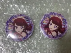アイカツ stage 缶バッジ 紫吹蘭B