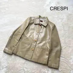CRESPI クレスピ 本革レザージャケット ピッグレザー100%