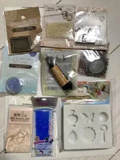 レジン用品セット アンティークチャーム含む　未開封