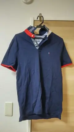 TOMMY HILFIGER ネイビー ポロシャツ S