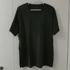 コットンエアリズム　カーキ　メンズL