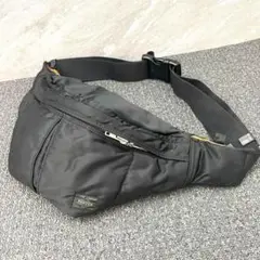 極美品✨ PORTER ポーター ウエストバッグ 黒 Lサイズ　ボディバッグ