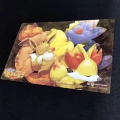 【ポケモンセンター】超貴重！クリアカード　非売品　秋色パレード　イーブイ