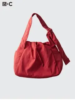 UNIQLO ソフトパフィーショルダーバッグ レッド 完売品