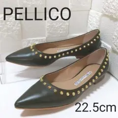 【高級・付属品あり✨】ペリーコ モスグリーン 35.5(約22.5cm)
