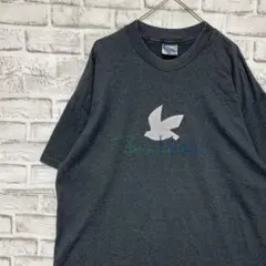 USA製90sヴィンテージTシャツ！シングルステッチ　グレー半袖古着XL 28