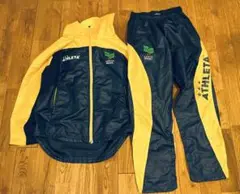 おまけつき！ATHLETA ピステ上下 ネイビー/イエロー