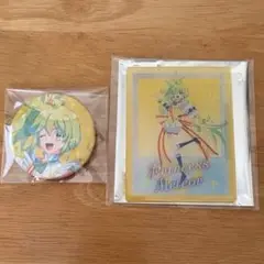 プリンセス・ミーティア アクリルカード 缶バッジ