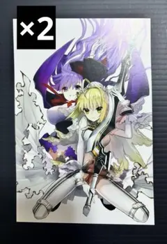 ワダアルコ展 ポストカード Fate/EXTRA ネロ＆BB 2枚