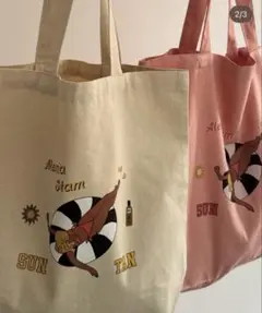 alexiastam 限定トートバッグ