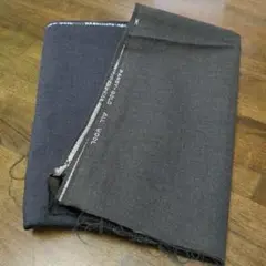 生地　2枚セットまとめ売り　スーツの生地みたいです　【新品・未使用】