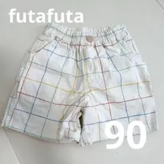 バースデイ futafuta フタフタ チェック ボトムス 90