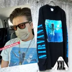 黒XXL☆☆長袖 nirvana NIRVERMIND Tシャツ