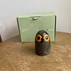 イッタラ　ふくろう　 リトルバーンオウル　ブラウン　scope バード