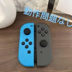 NintendoSwitch ジョイコン ネオンブル グレ